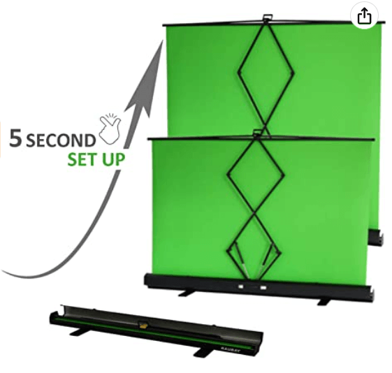 Collapsible Green Screen For Your Office