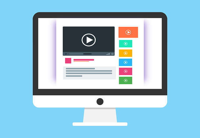 An illustration showing a video embedded on a website, symbolising ways to measure the success of your video marketing strategy.
