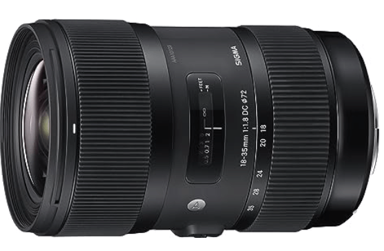Sigma 18 to 35 Art Lens
